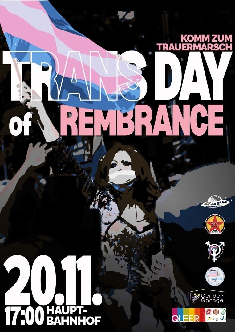 Trauermarsch zum Trans Day of Remembrance