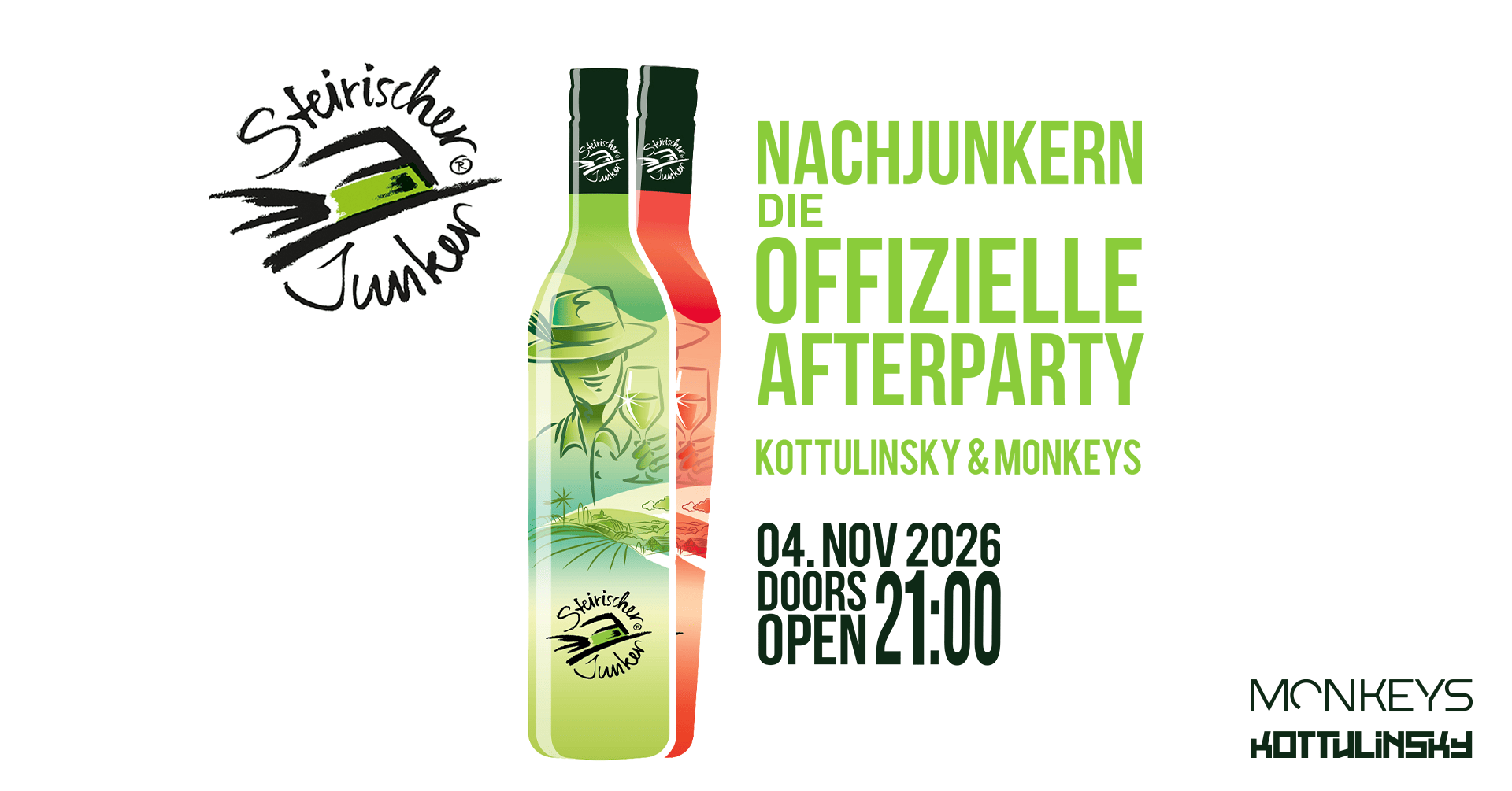 NACHJUNKERN 2026 - Die offizielle Afterparty der Junkerpräsentation